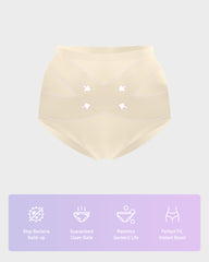 Seamless Tummy Control High-Waist Panties (5 Pack)