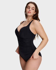 SculptSkin™ PlungeLift One-Piece Swimsuit