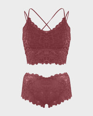 Romantic Lace Bralette & Panty Bundle