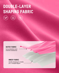 SculptSkin™ FlowFlair Side Tie Swim Dress