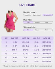 SculptSkin™ FlowFlair Side Tie Swim Dress