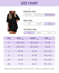 Casual Oversized 2-Piece Lounge Set with Crewneck & Split Hem