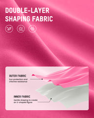 SculptSkin™ FlowFlair Side Tie Swim Dress