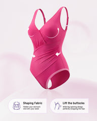 SculptSkin™ SmoothCore V-Neck One-Piece Swimsuit