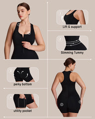 Sculpt & Sweat Sauna Workout Romper