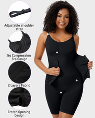 Seamless Double Compression Shaping Bodysuit