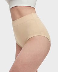 Seamless High-Waist Full Coverage Cotton Panty(5 pack)