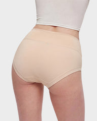 Seamless High-Waist Full Coverage Cotton Panty(5 pack)