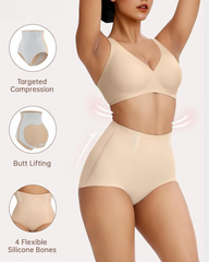Seamless High-Waisted Tummy Control Shaping Panty (3 Pack)