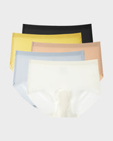 Seamless Anti-Camel Toe Yoga Panties (5 Pack)