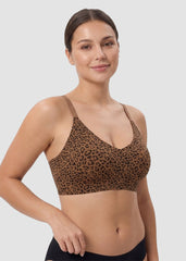 Seamless Backless Lace Bralette