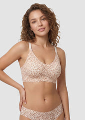 Seamless Backless Lace Bralette