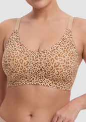 Seamless Backless Lace Bralette
