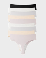 Seamless Invisible Comfort Thongs (5 Pack)