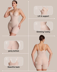 Seamless Full-Body Shaping Bodysuit