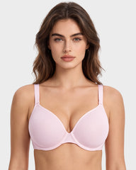 Seamless Mesh Unlined Underwire Bra
