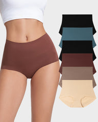 Seamless X-Shaping High-Waist Panties (6 Pack)