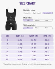 Snap Button Shaping Shorts Bodysuit