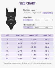 Snap Button Triangle Shaping Bodysuit