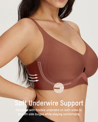 AirEase™ Teardrop Cutout Support Bra