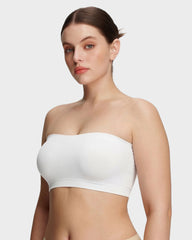 Stay‑Put Wireless Seamless Bandeau Bra