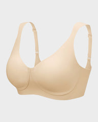 Teardrop Full-Coverage Wireless Minimizer Bra