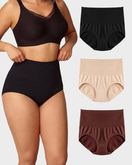 The Invisible Seamless Tummy-Control Panty(3 Pack)