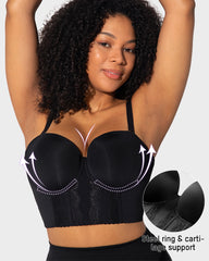 The Low Back Strapless Bra