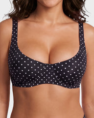 Underwire Support Seamless Unlined Balconette Bra