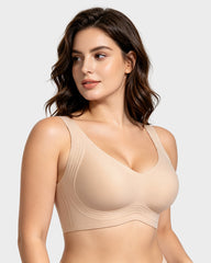 Wireless Full-Coverage Jelly Smoothing Bra Multipack