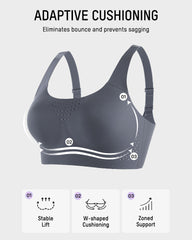 Wireless One-Piece Ventilated Sports Bra