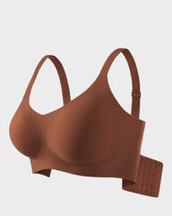 Wireless V-Neck Back & Side Smoothing Bra