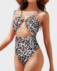 Women's One Piece Flattering Cheeky High Cut Out Cute Swimsuit