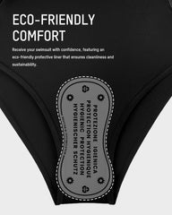 Women's Tummy Control Slim Fit Plus Size One Piece Swimsuit