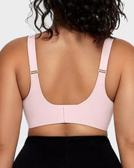 Womens Wireless Bras V Mesh Comfortable Bralette Supportive