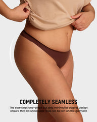 Zero-Feel No-Show Seamless V Thong (7 Pack)