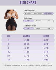 Zip-Front Tummy Control Butt Lifting Shapewear Shorts