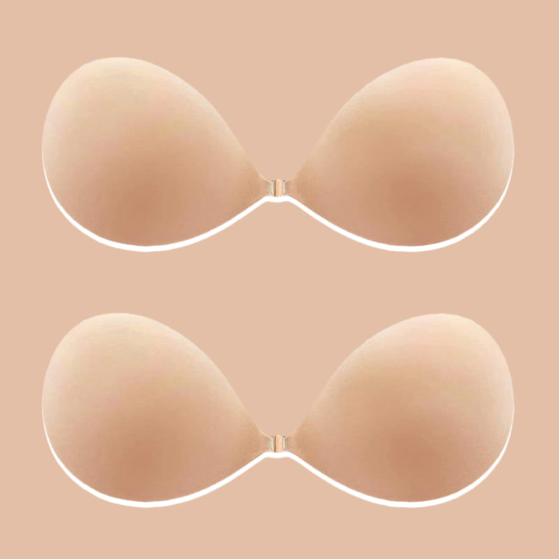 SheCurve® Adhesive Reusable Invisible Silicone Push Up Bra-(2 PACK)