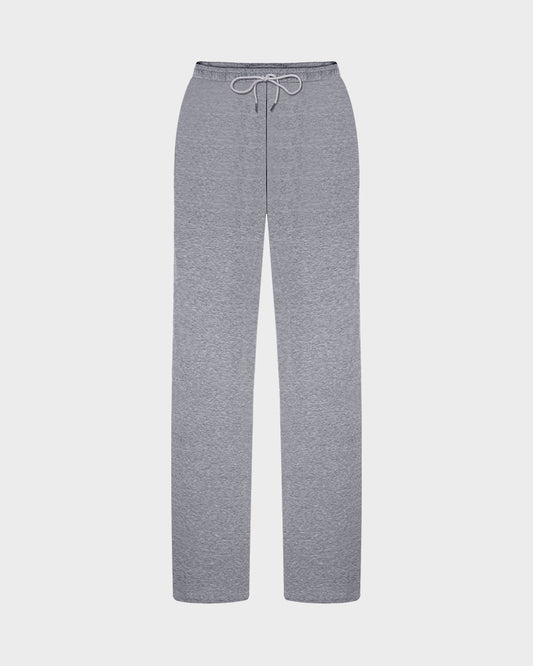 Cozy Modal Cotton Straight Leg Drawstring Lounge Pants