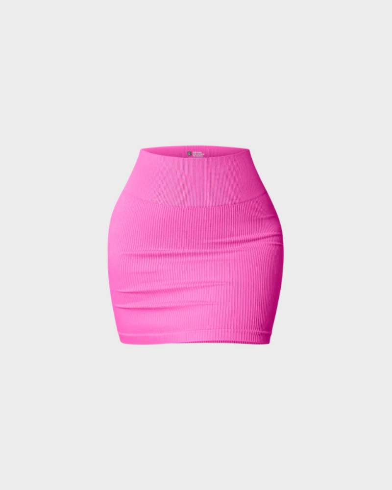 SheCurve® Basic Casual Mini Bodycon Skirt