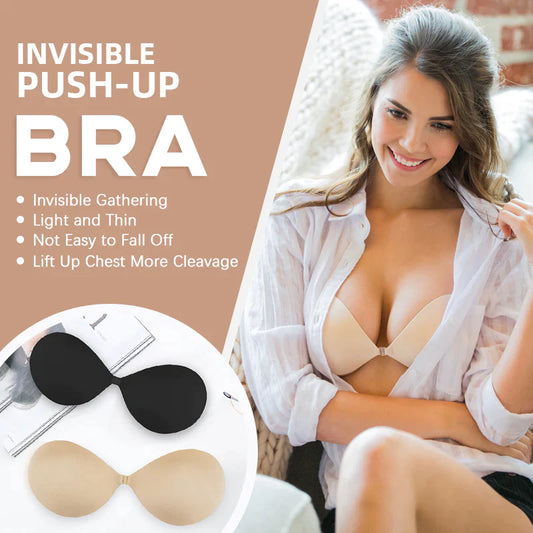 SheCurve® Adhesive Reusable Invisible Silicone Push Up Bra-(2 PACK)