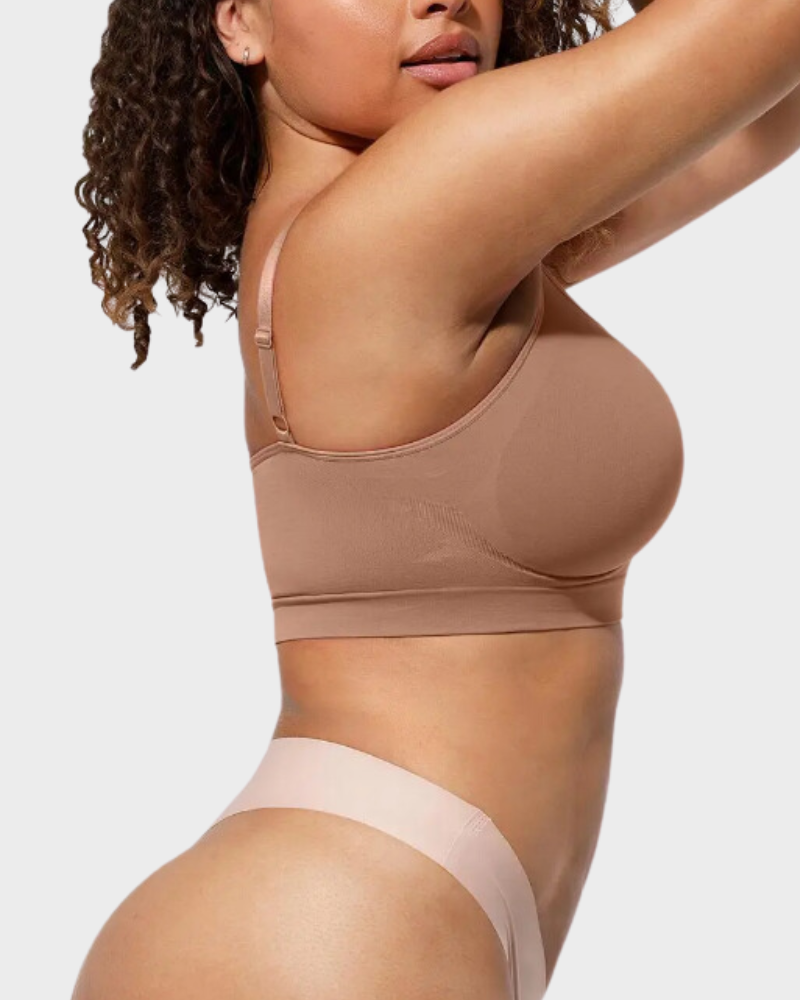 SheCurve® Women's Full Coverage Non-Padded Wireless Sculpt Bra