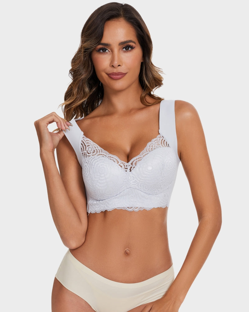 SheCurve® Stretch Lace Cut-Out Bra