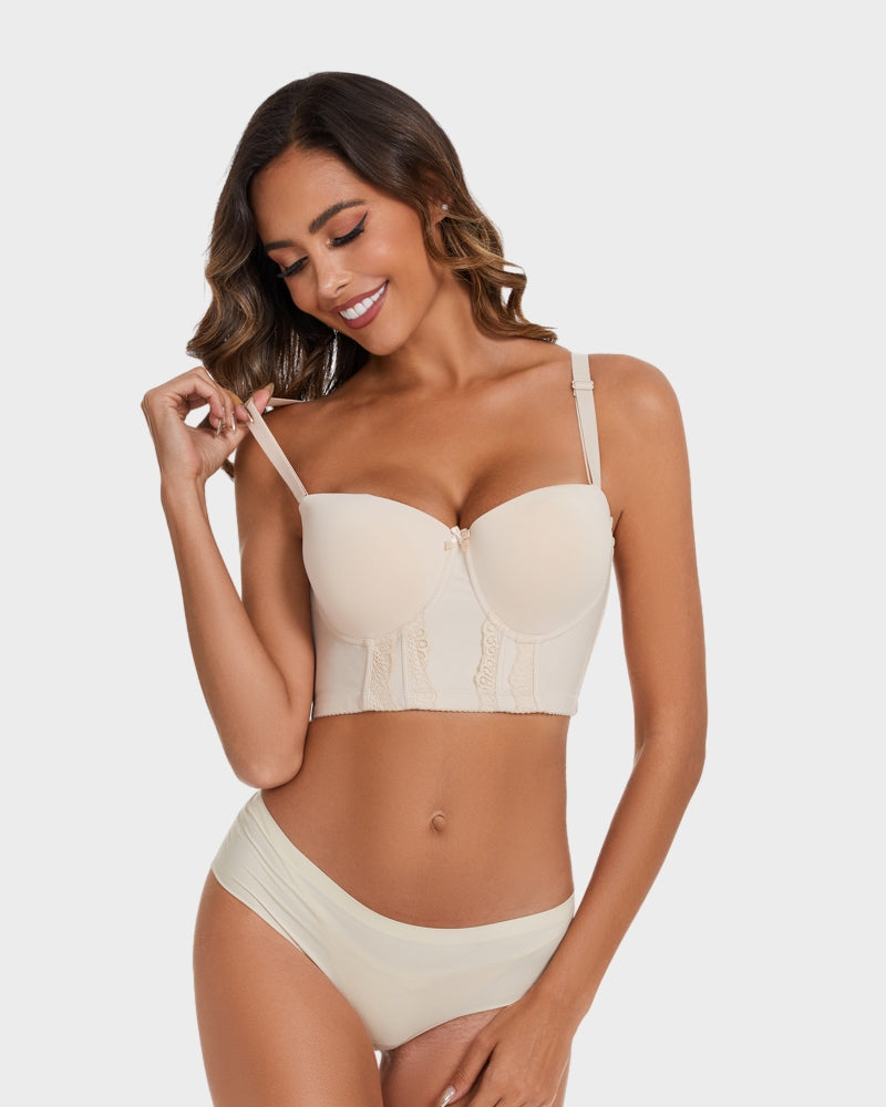 SheCurve® The Low Back Strapless Bra