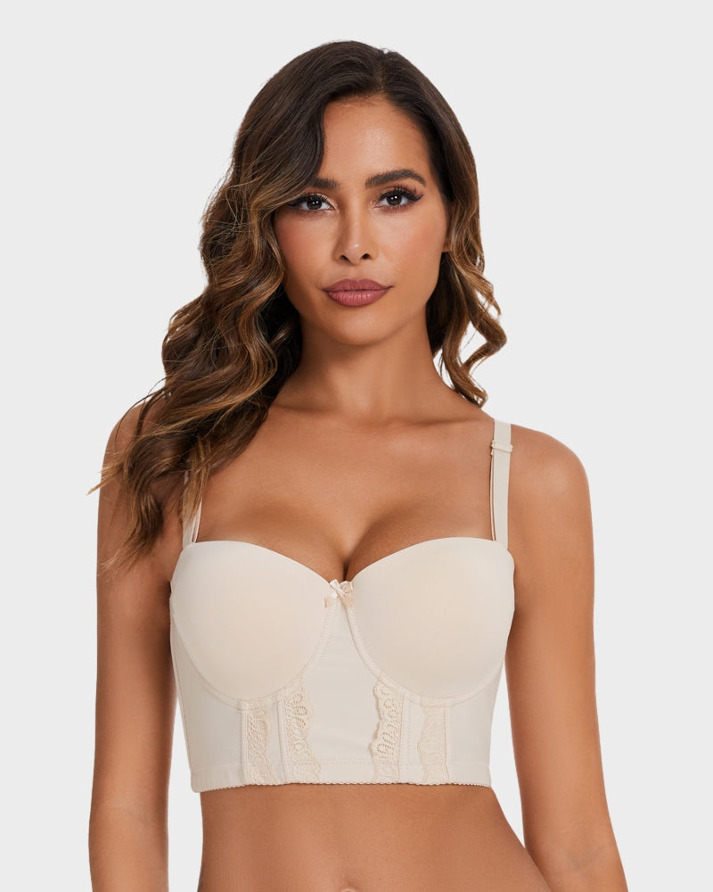 SheCurve® The Low Back Strapless Bra