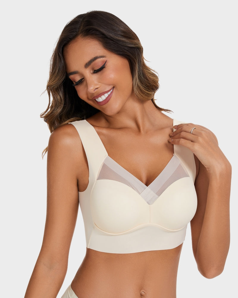 SheCurve® Comfortable Smoothing Mesh Bra