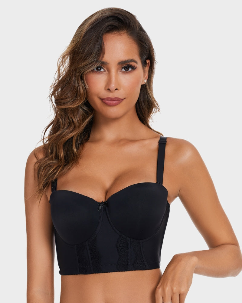 SheCurve® The Low Back Strapless Bra