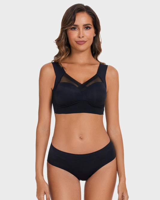 SheCurve® Comfortable Smoothing Mesh Bra