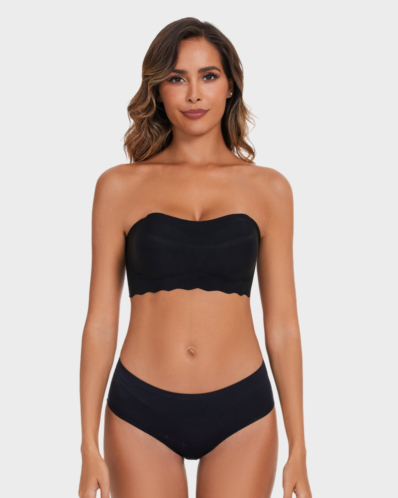 SheCurve® Strapless Invisible Push Up Bra