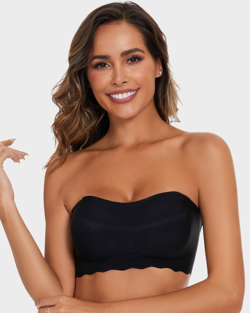 SheCurve® Strapless Invisible Push Up Bra